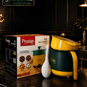 Prestige Plus 2.2L Multi Cooker Electric Rice Cooker Green Yellow
